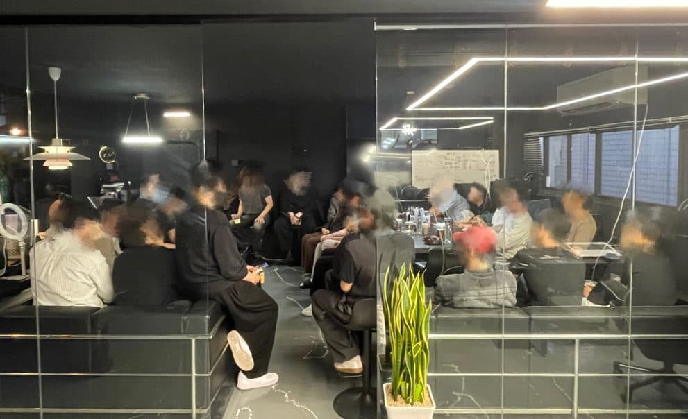 월간 간담회 현장